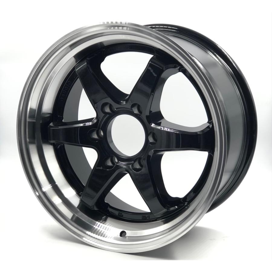 CLEAVE CLEAVE RACING FL53-6 18x9 +25 6-139.7 ブラック/マシンド 4本