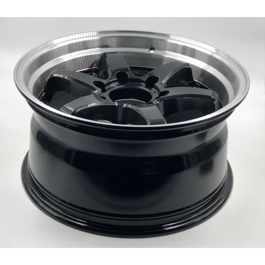 CLEAVE CLEAVE RACING FL53-6 18x9 +25 6-139.7 ブラック/マシンド 4本