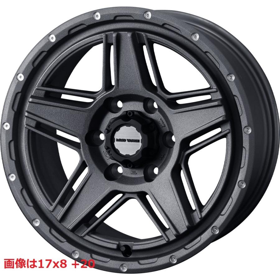 WEDS（ウェッズ） ハイエース WEDS ADVENTURE MUDVANCE07 16x6.5 +38
