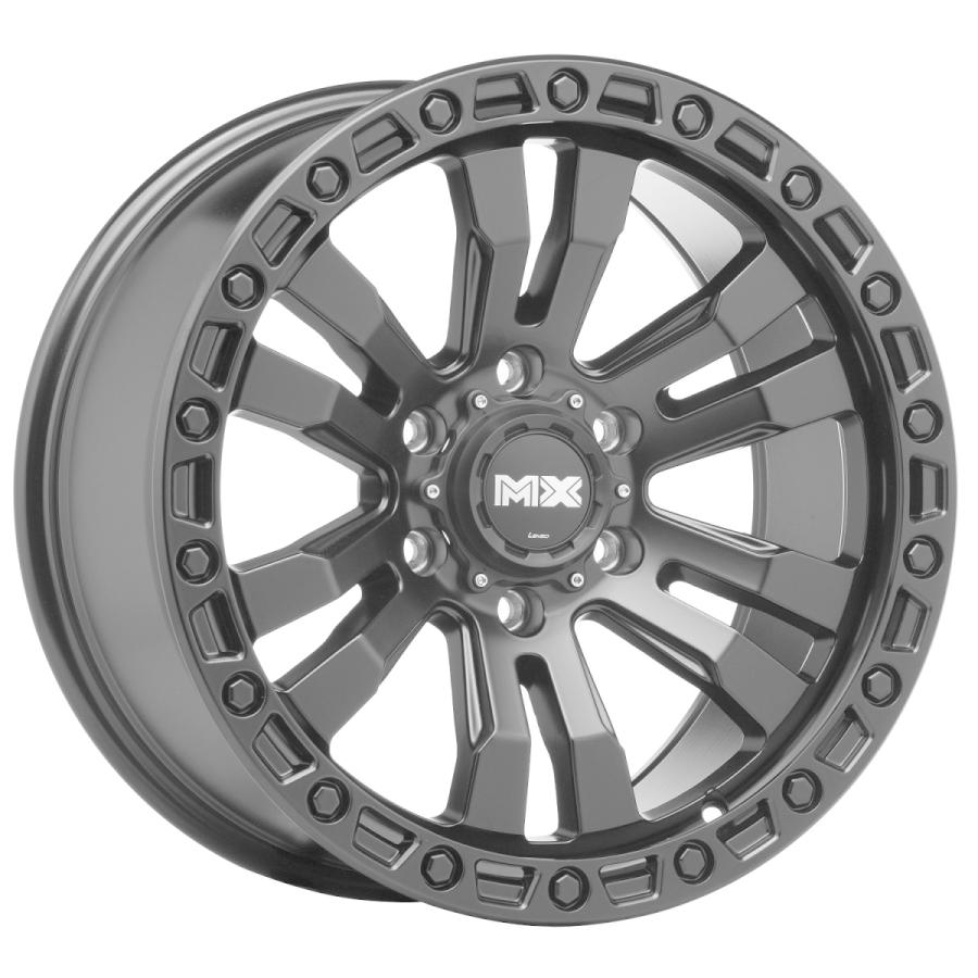 LENSO MX BRUTAL 18x9J +20 6H-139.7 マットブラック 4本セット サーフ