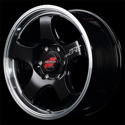 ハイエース MID RMP RACING R05HC 18x8 +38 ブラック/リムポリッシュ