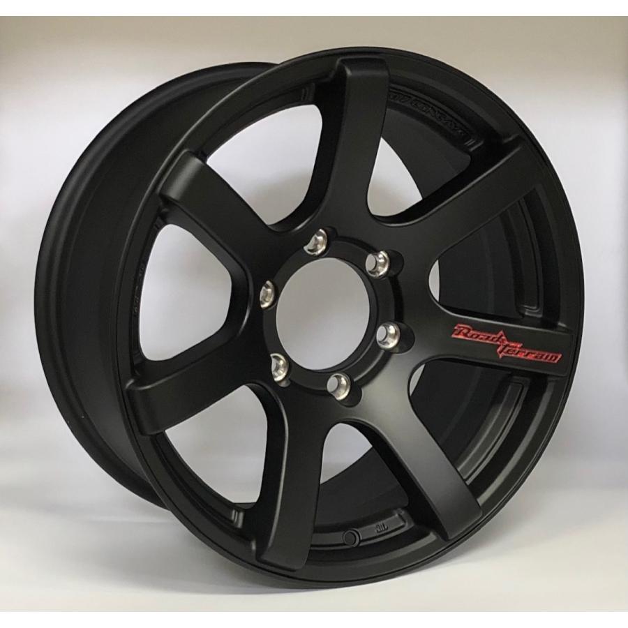 LENSO RT-C 17x8J +20 6H-139.7 マットブラック 4本セット サーフ