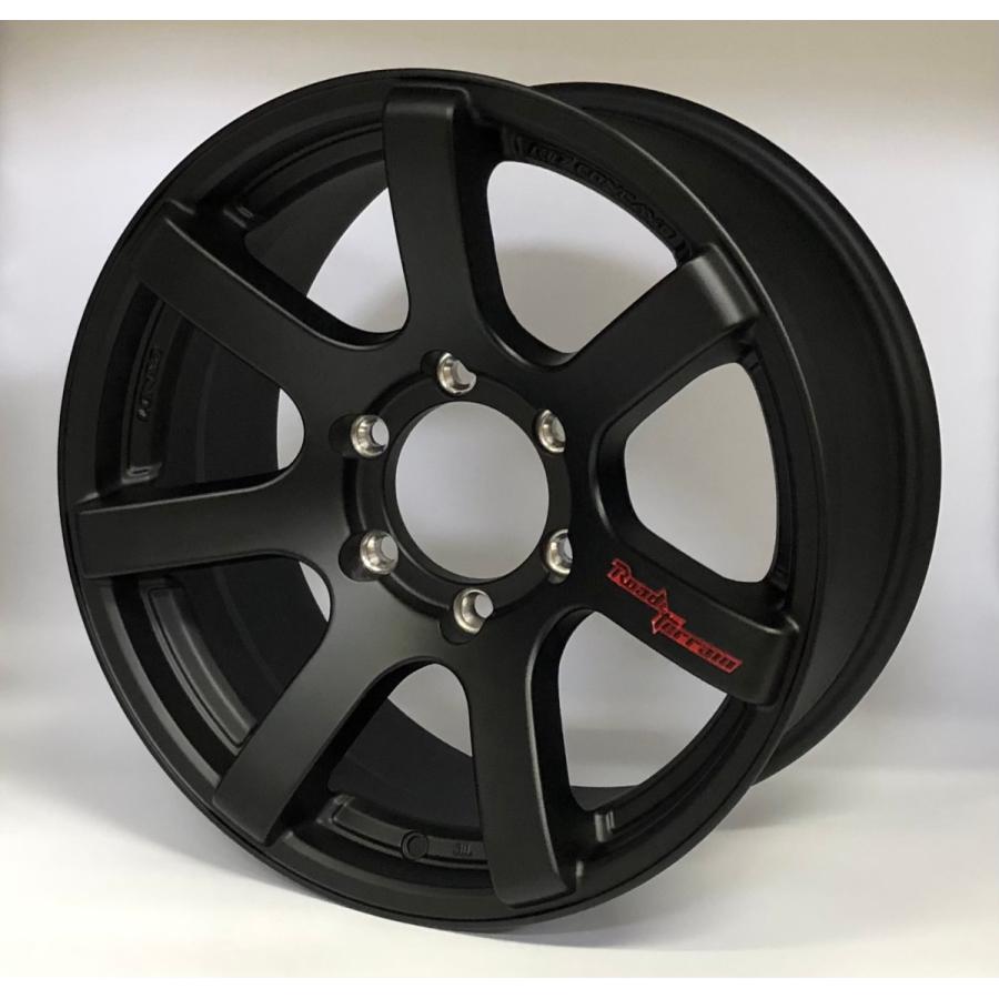 LENSO RT-C 17x8J +20 6H-139.7 マットブラック 4本セット サーフ