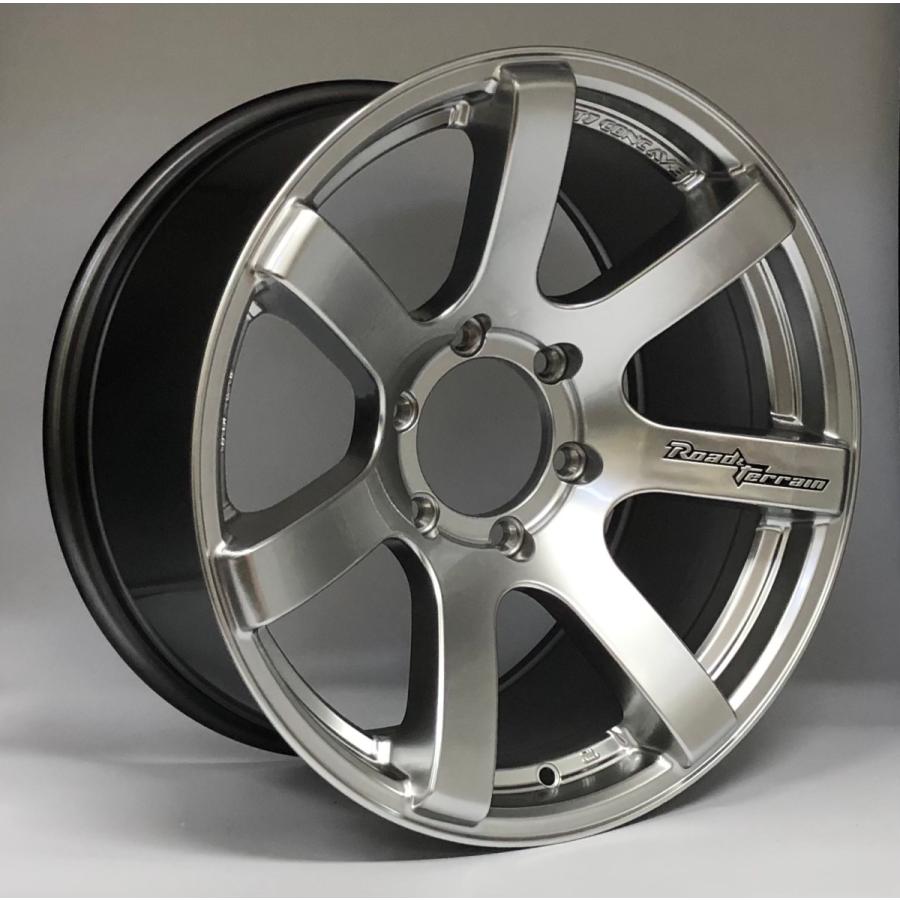 LENSO RT-C 18x9J +20 6H-139.7 ハイパーシルバー 4本セット サーフ