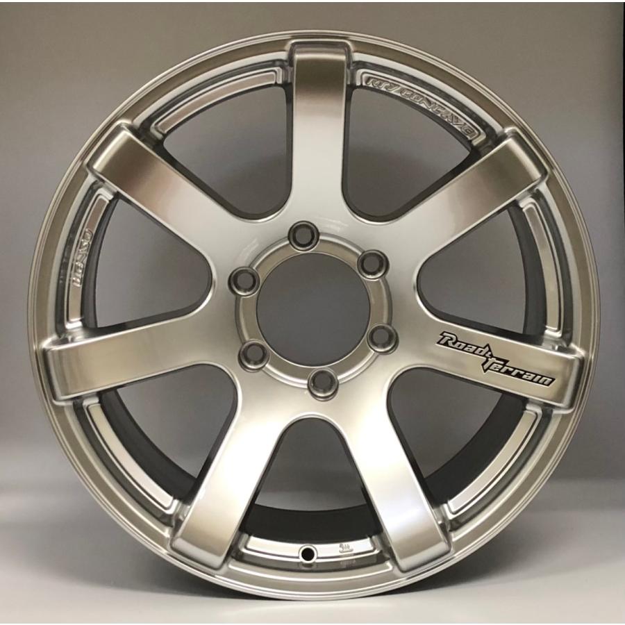 LENSO RT-C 18x9J +20 6H-139.7 ハイパーシルバー 4本セット サーフ