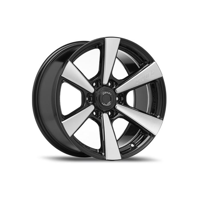 LENSO RT-I 18x9J +20 6H-139.7 グロスブラック/マシンド&ミルド 4本セット サーフ プラド FJ ハイラックス タコマ ハイエース レンソ ホイール｜cleaveonline