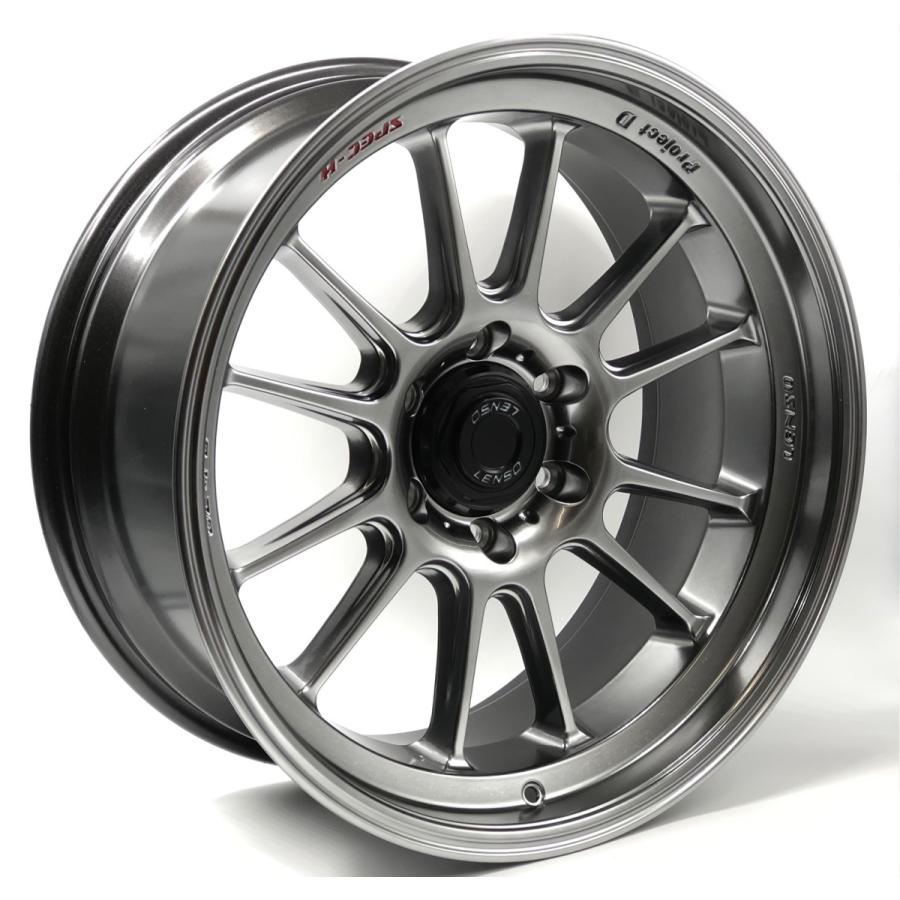 LENSO Project-D SPEC-H 20x9J +7 6H-139.7 ハイパーブラック 4本