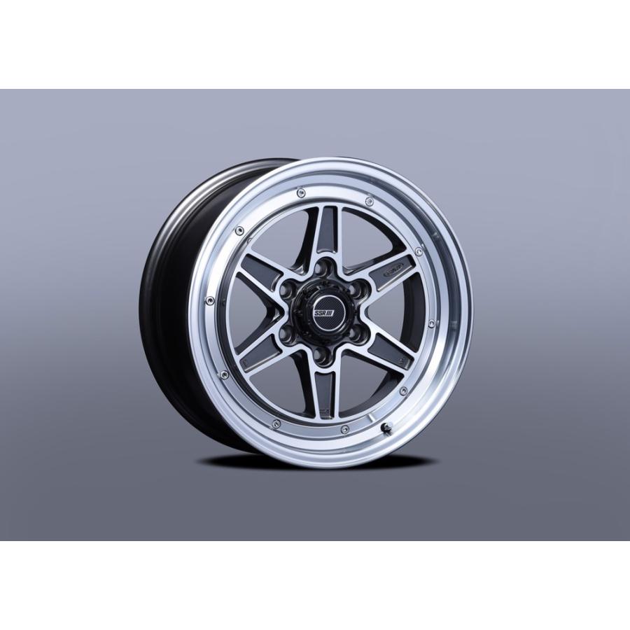 SSR ハイエース SSR DEVIDE MK-6 17x6.5 +38 ダークガンメタ