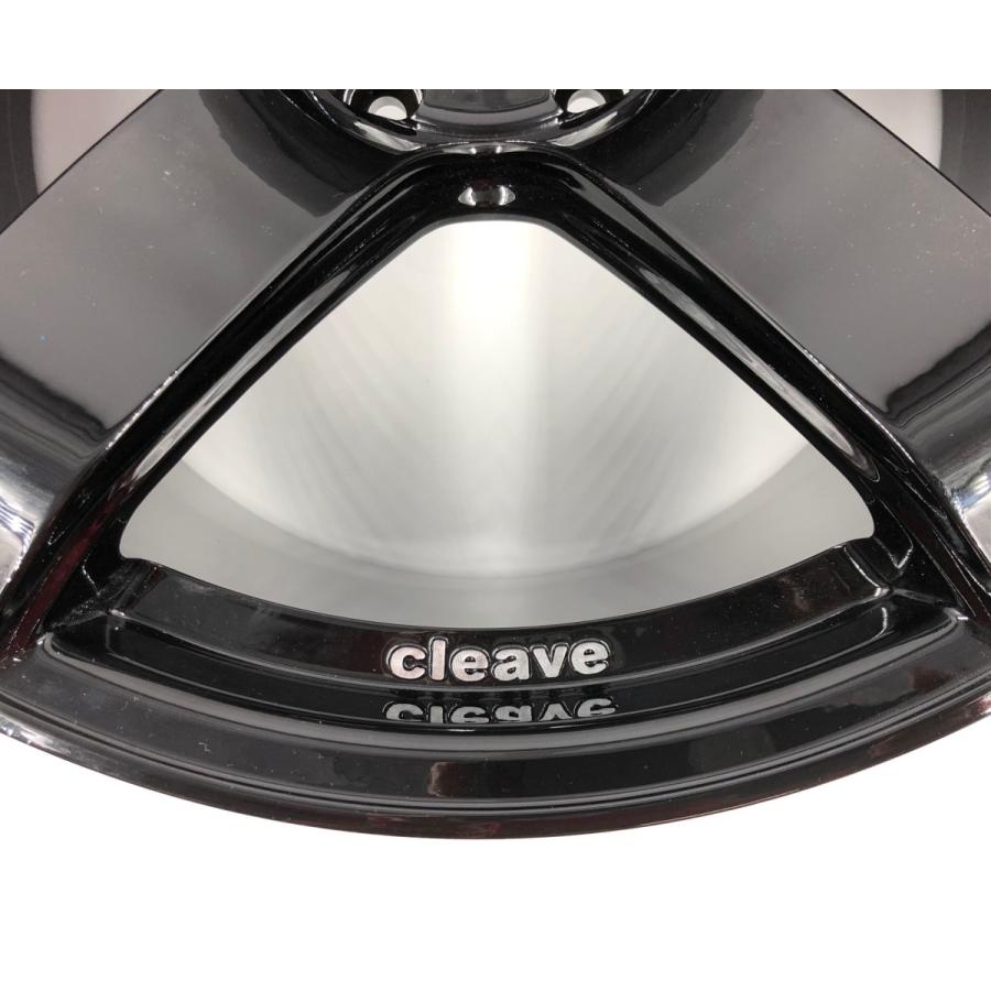 CLEAVE RACING TS54C 18x10.5J +15 5H-114.3 ブラック 2本セット｜cleaveonline｜07