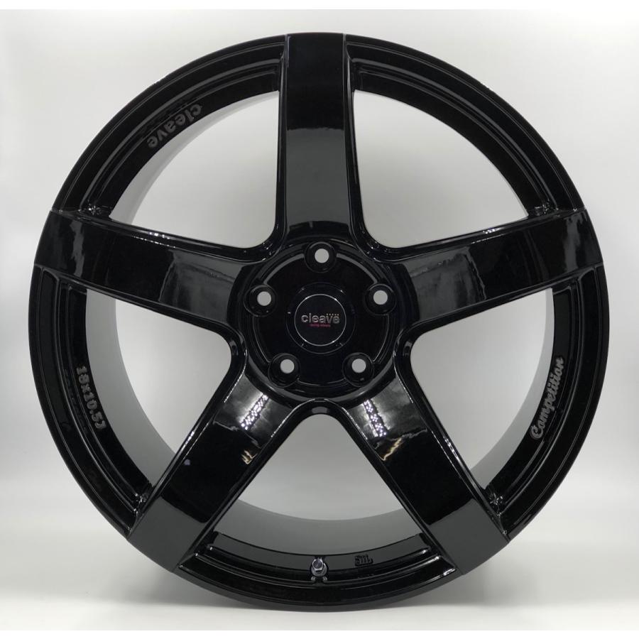 CLEAVE RACING 18x10.5J +15 5H-114.3 2本 CLEAVE RACING TS54C 18x10.5J +15 5H-114.3 ホワイト 2本セット