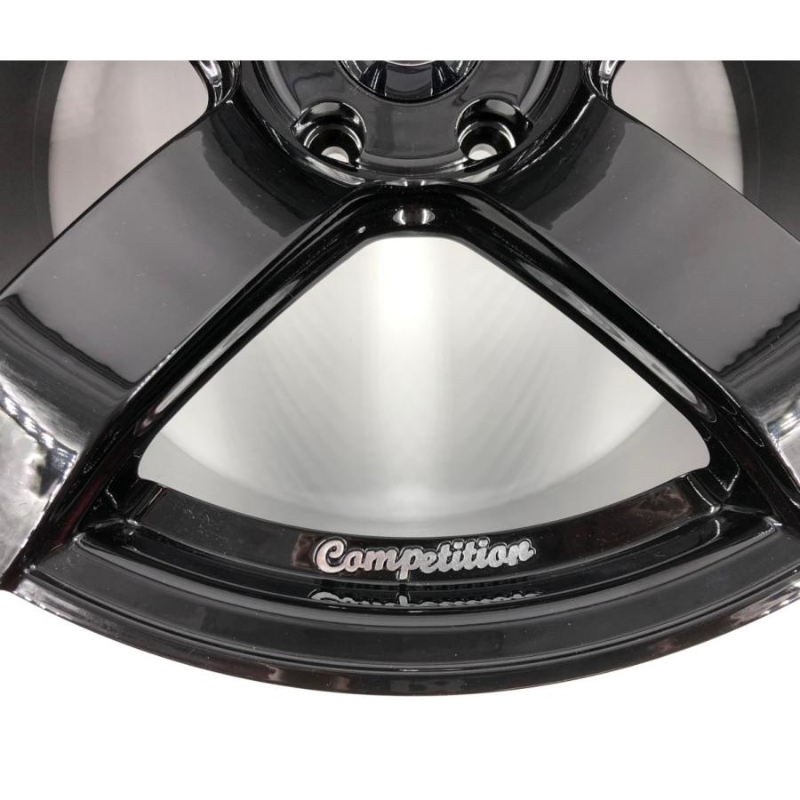 ゆ*う様 18インチ　9,5J 　5-114,3　2本 CLEAVE RACING TS54C 18x9.5J +18 5H-114.3 ブラック 4本セット