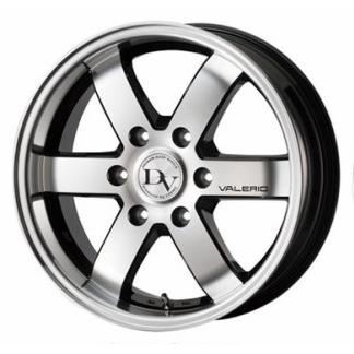 ハイエース COSMIC DIAVOLETTO VALERIO 17x6.5 +38 6H-139.7 BK/POL 