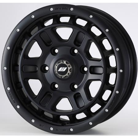 WORK ハイエース WORK CRAG T-GRABIC II 16x6.5 +38 6-139.7 特注