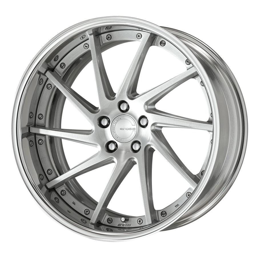 WORK WORK GNOSIS CVS 21x8.5 +39 5-120 BRU 新品輸入タイヤ 245/40R21セット 40系 ...