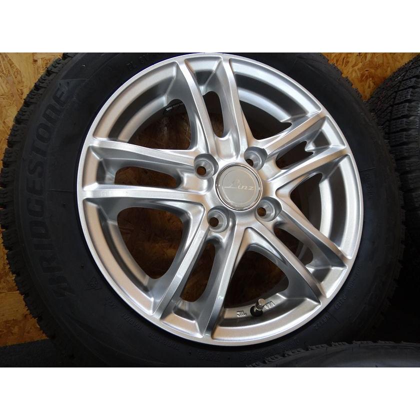 ブリザック VRX2 ☆155/65R14 22年製 Linz シルバー N BOX ONE