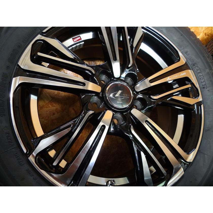 ブリザック VRX2 ☆185/65R15 88Q 22y Weds ウェッズ LEONIS AR