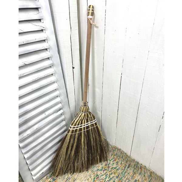 商い ほうき ナチュラルミックス 掃除用具 インテリア カフェ風 オシャレ 飾りほうき