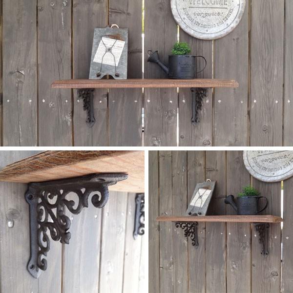 ブラケット アイアン 棚受け 小サイズ インテリア おしゃれ |  | 03