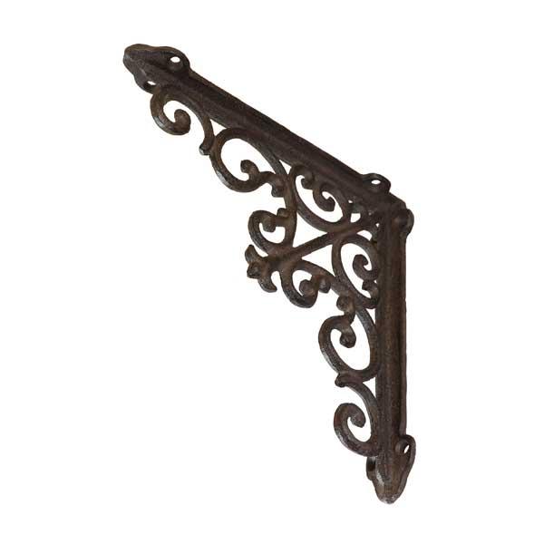 棚受け アイアンブラケット アンティーク ブラケット アイアン 金具 デザイン 62040 | 