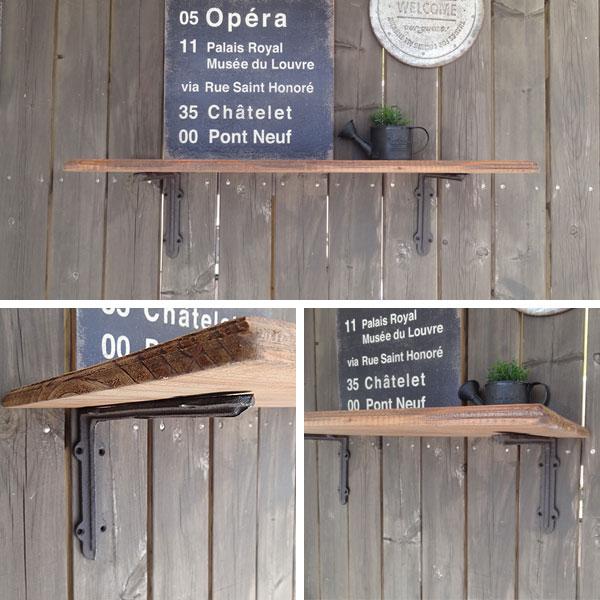 ブラケット アンティーク風 アイアン 棚受け 大 シンプル 62183 |  | 03