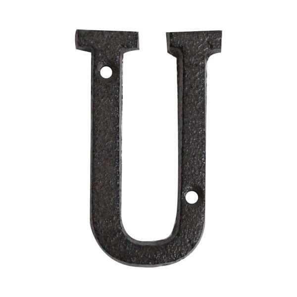 アイアン アルファベットU 62393 メール便 ネコポス | 