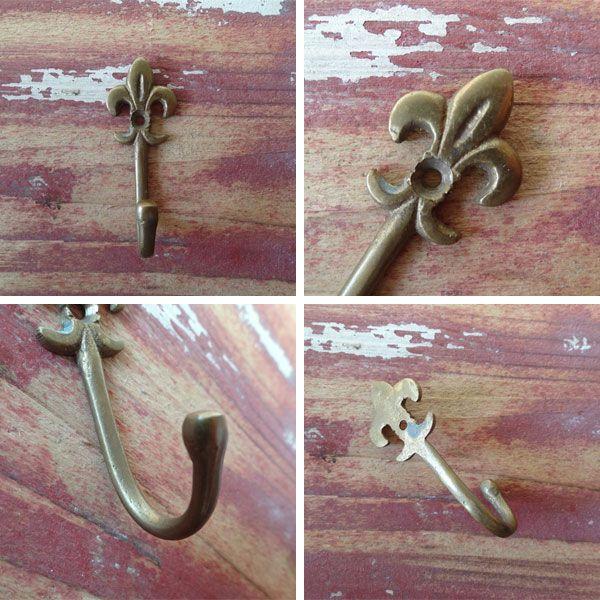 アンティーク調 フック 壁掛け 真鍮 フレンチ |  | 01