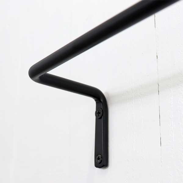 タオルハンガー タオル掛け アイアンバー Lサイズ : ツリーハウス