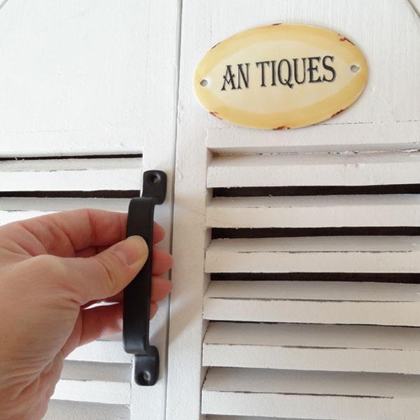 アイアンハンドル L W11×H1.3×D2cm 取っ手 アイアン 引き出し ハンドル |  | 03