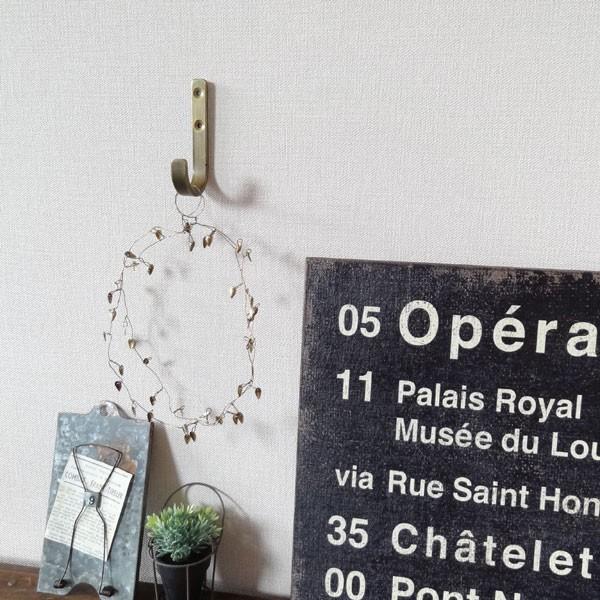 アンティーク調 フック 壁掛け アイアン ゴールド |  | 03