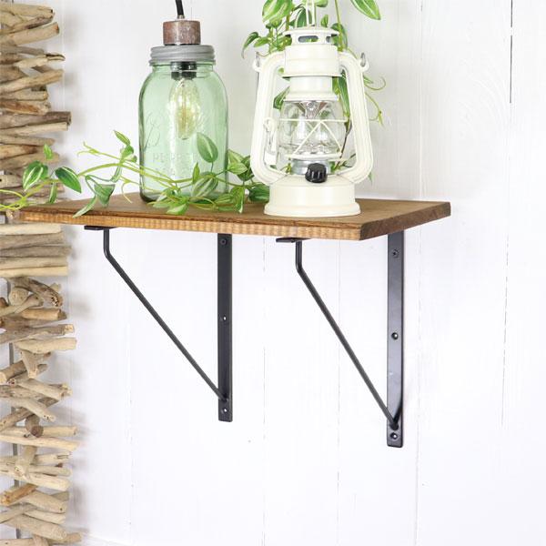 アイアンブラケット 棚受け金具 収納 棚飾り インテリア DIY アンティーク ブラック 取り付け金具 雑貨 |  | 01