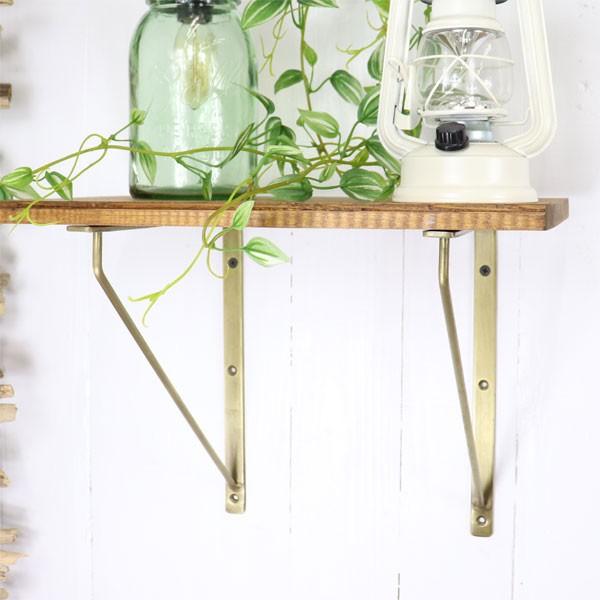 棚受け ブラケット 大きいサイズ ウォールシェルフ 収納 アイアン DIY 飾り棚 カフェ風 お店棚 |  | 02