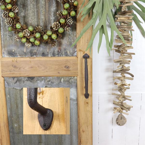 キャストアイアン ハンドル ドアハンドル アンティーク アイアン