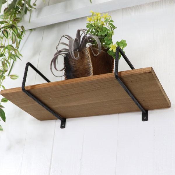 アイアン ブラケット 棚受け リブ Mサイズ 収納棚 飾り棚 |  | 01