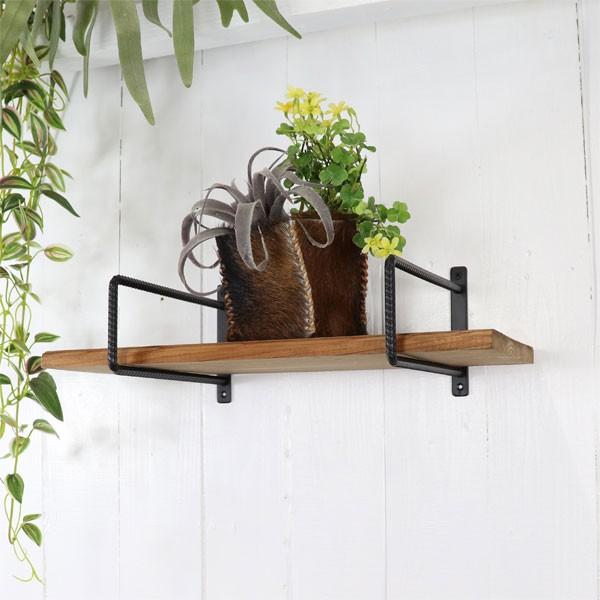 アイアン ブラケット 棚受け リブ Mサイズ 収納棚 飾り棚 |  | 03