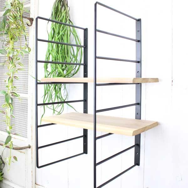 ブラケット 7段 Lサイズ アイアン 棚受け 大きいサイズ シェルフ 1個売り |  | 03