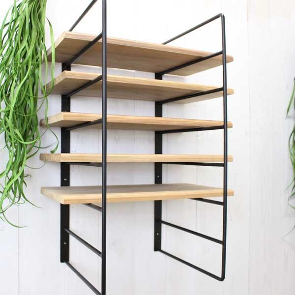 ブラケット 7段 Lサイズ アイアン 棚受け 大きいサイズ シェルフ 1個売り |  | 04