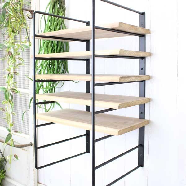 ブラケット 7段 Lサイズ アイアン 棚受け 大きいサイズ シェルフ 1個売り |  | 07