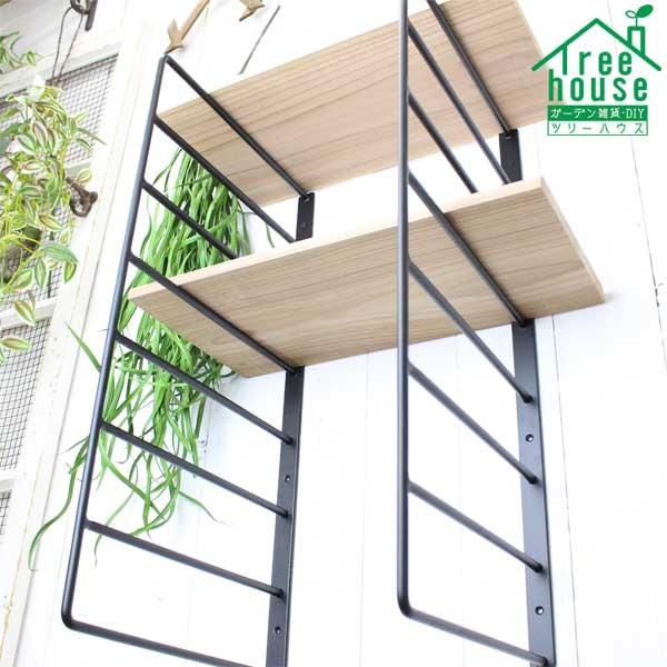 ブラケット 7段 Lサイズ アイアン 棚受け 大きいサイズ シェルフ 1個売り |  | 09