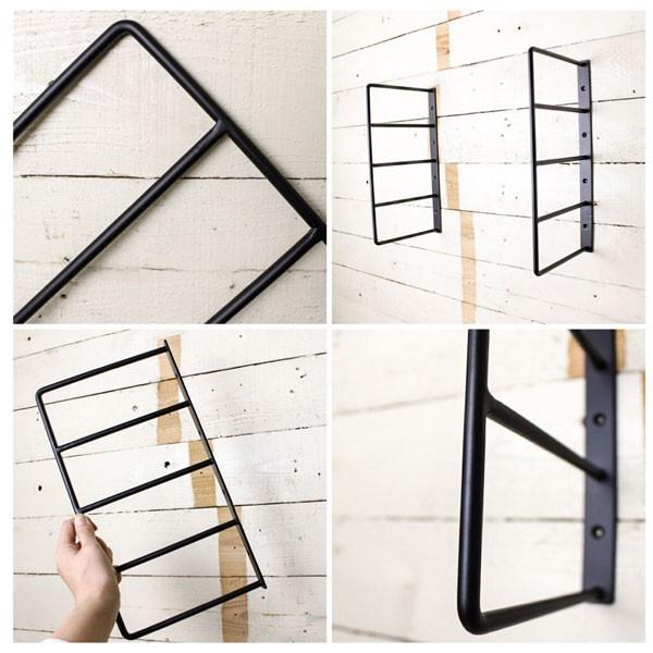 ブラケット 4段 Sサイズ   アイアン 棚受け 中くらいサイズ シェルフ |  | 02