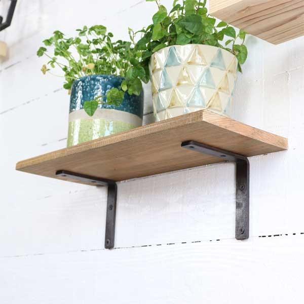 アイアン棚受け ブラケット　アングル　鉄 L型金具 |  | 08