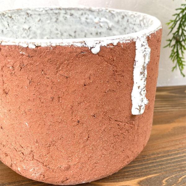 リスベツ 18 W 鉢カバー プランター ポット ナチュラル 質感 底穴なし |  | 02