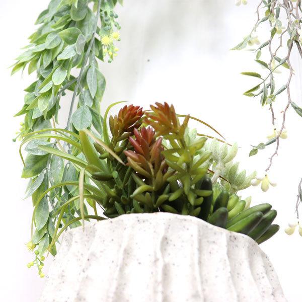 ミニアレンジメントポット Sa 多肉植物 フェイクプランツ アートプランツ 330 ツリーハウス ガーデン雑貨 Diy 通販 Yahoo ショッピング