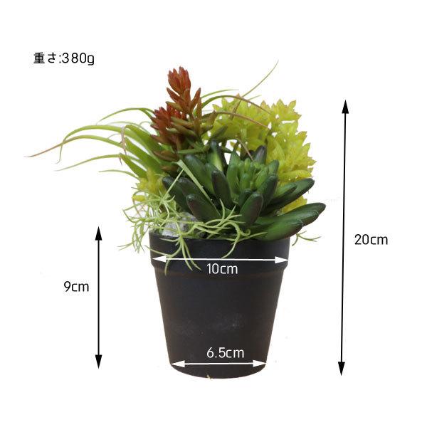ミニアレンジメントポット Sb 多肉植物 フェイクプランツ アートプランツ 340 ツリーハウス ガーデン雑貨 Diy 通販 Yahoo ショッピング