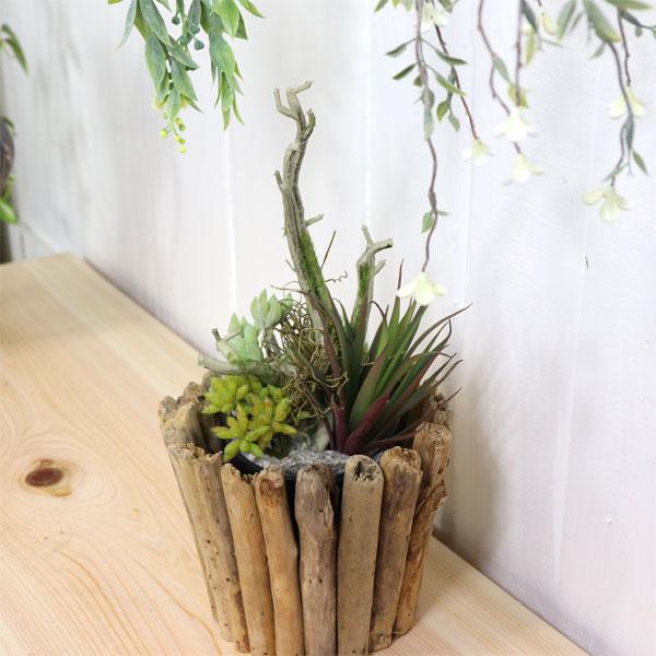 ミニアレンジメントポット SE 多肉植物　フェイクプランツ アートプランツ |  | 01