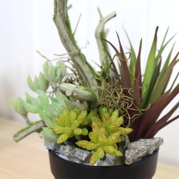 ミニアレンジメントポット Se 多肉植物 フェイクプランツ アートプランツ 370 ツリーハウス ガーデン雑貨 Diy 通販 Yahoo ショッピング