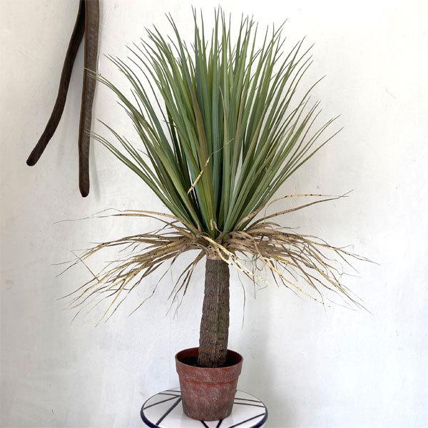 ユッカポット フェイクグリーン 造花 観葉植物 新築祝い 店舗インテリア