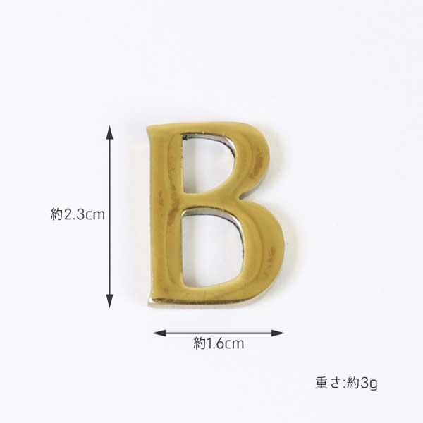 レター ナンバー 大文字 ゴールド 23mm ABCDEF ネコポス対応 |  | 02