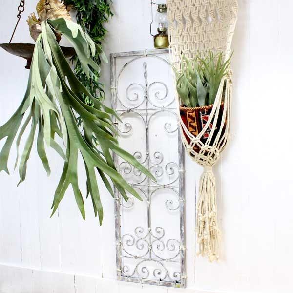 壁飾り フレンチ アンティーク調 グレッド アイアン パネル コベントガーデン |  | 05