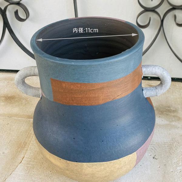 アブストラクトポット 鉢カバー ガーデン 雑貨 プランター 小物収納 鉢 プランター 植木鉢 底穴なし 鉢カバー テラコッタ |  | 04