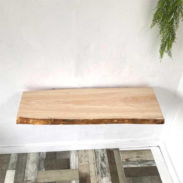 送料無料 無垢板 カウンターテーブル 棚板 無垢 桧 ひのき テーブル 一